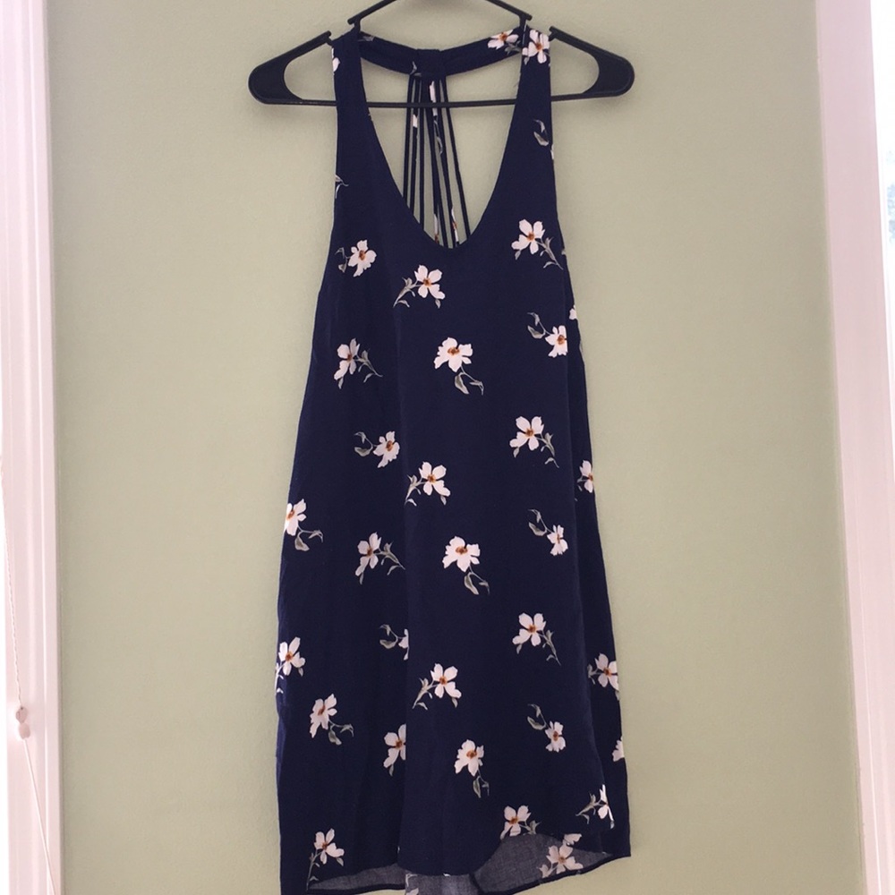 Flower print dress